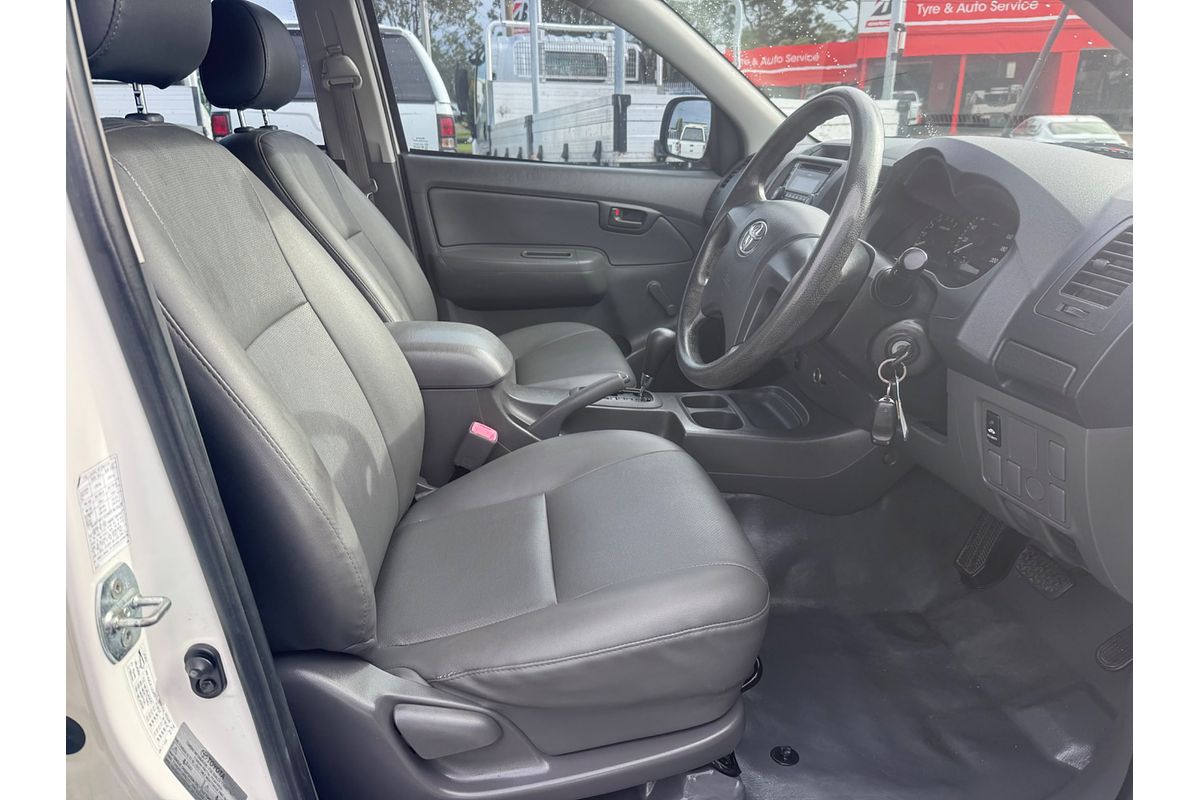 2013 Toyota Hilux Workmate TGN16R Rear Wheel Drive