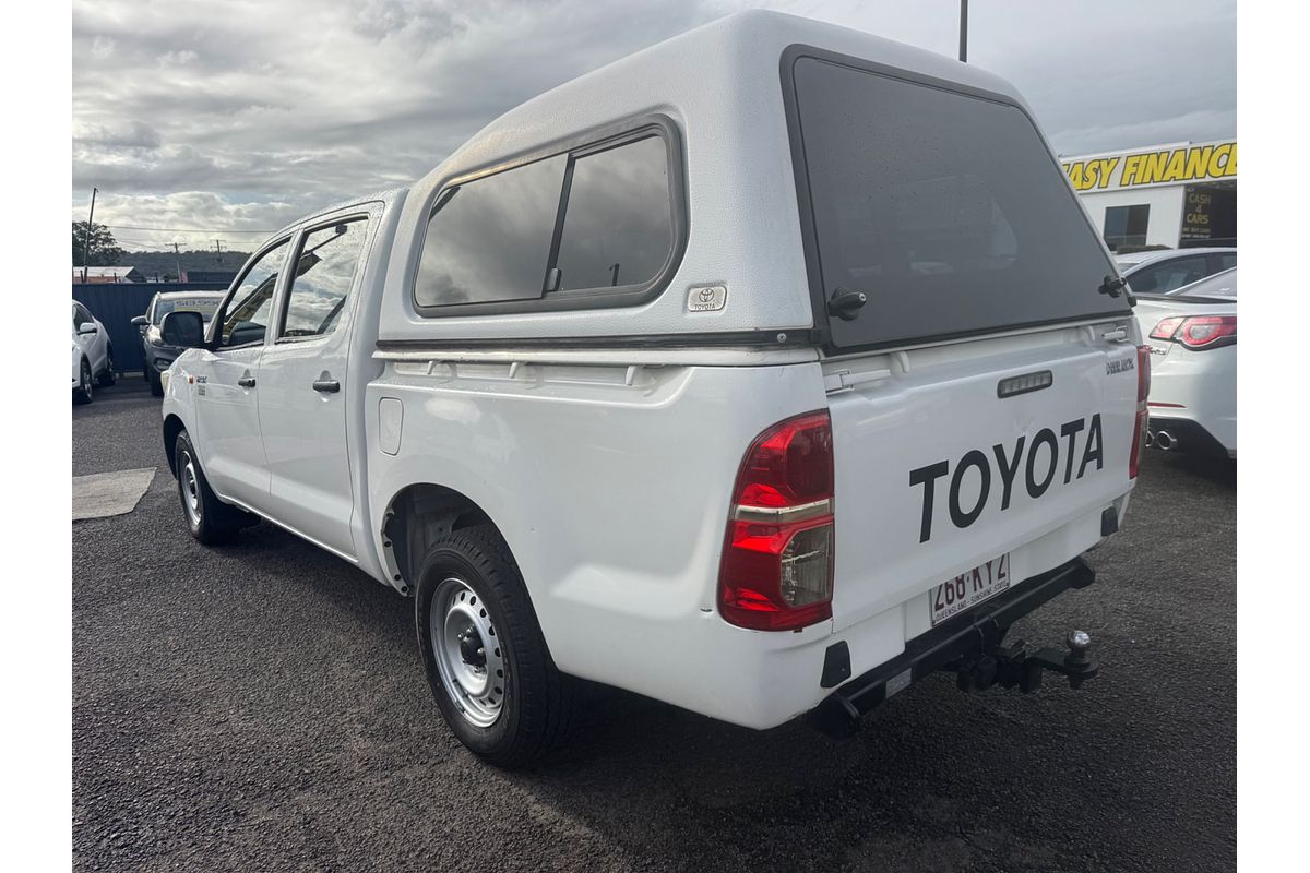 2013 Toyota Hilux Workmate TGN16R Rear Wheel Drive