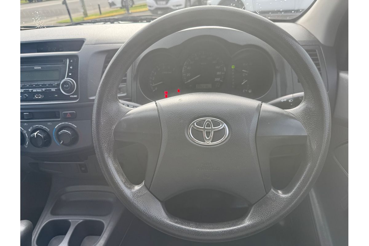 2013 Toyota Hilux Workmate TGN16R Rear Wheel Drive