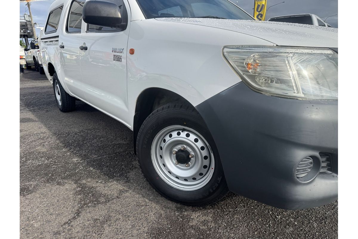 2013 Toyota Hilux Workmate TGN16R Rear Wheel Drive