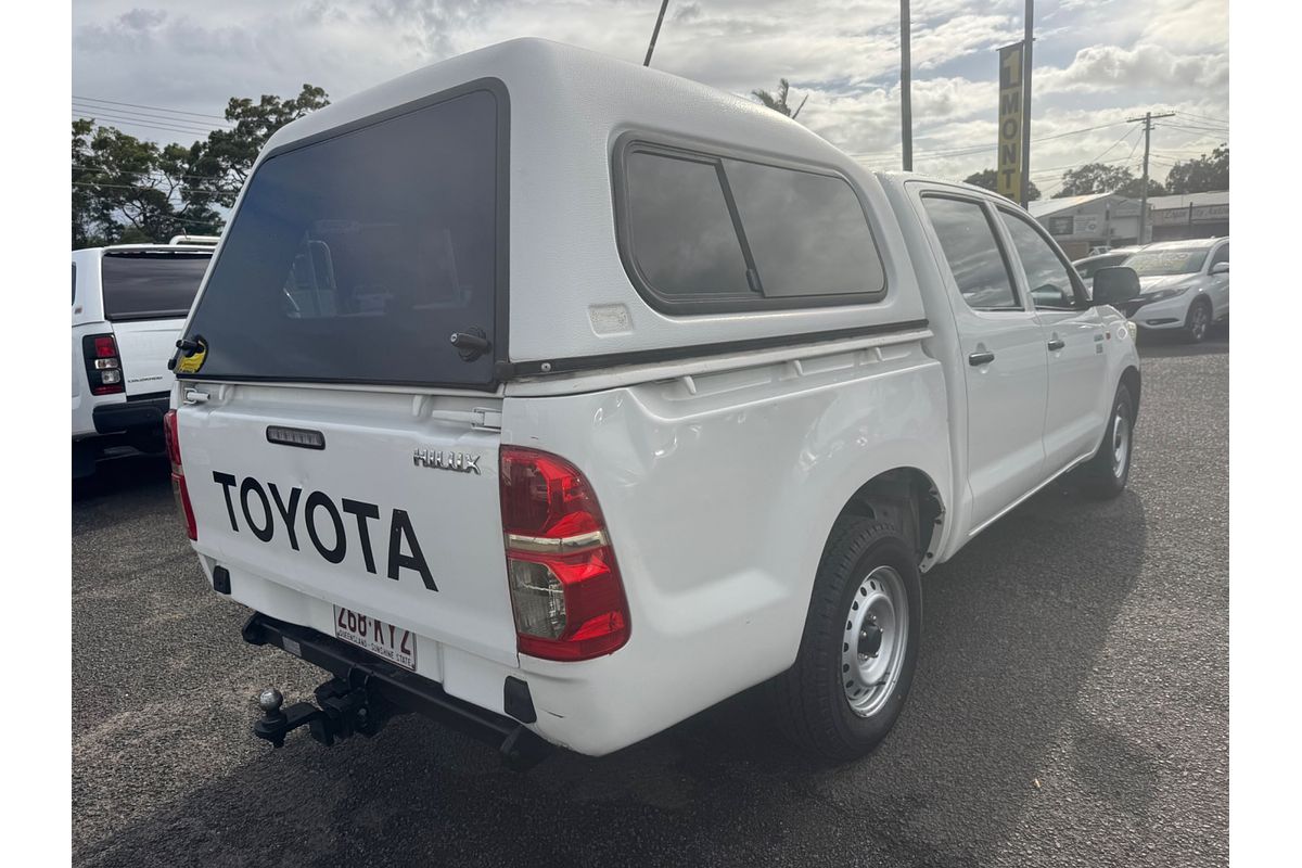 2013 Toyota Hilux Workmate TGN16R Rear Wheel Drive