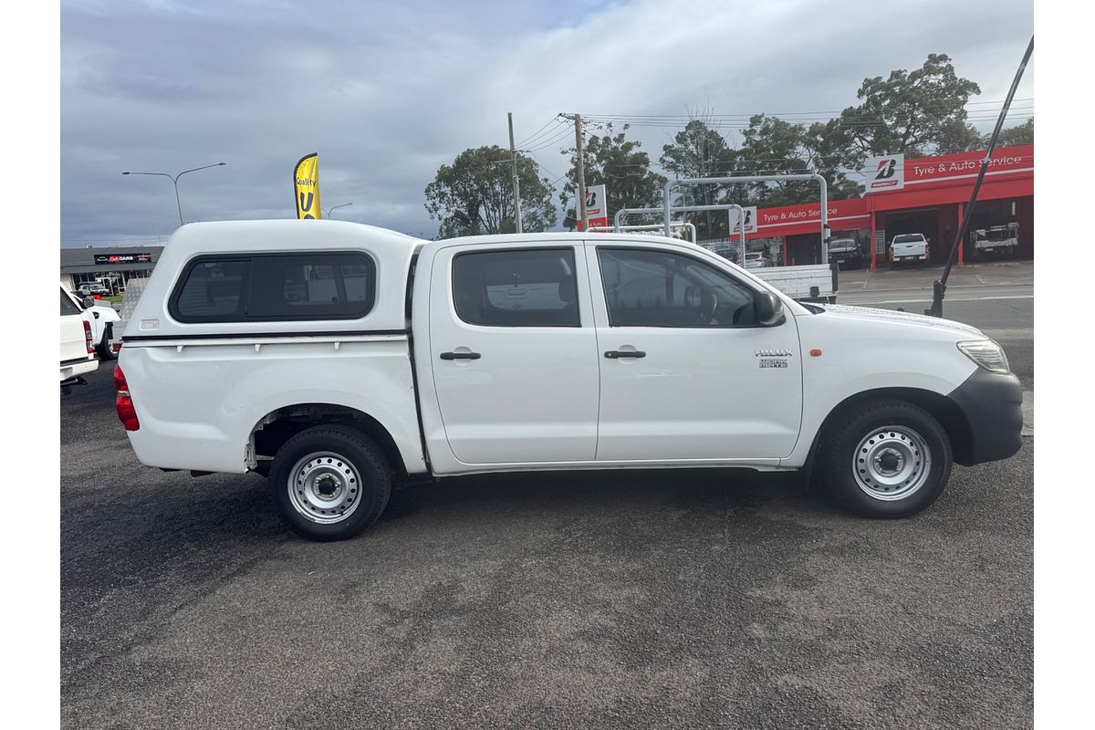 2013 Toyota Hilux Workmate TGN16R Rear Wheel Drive