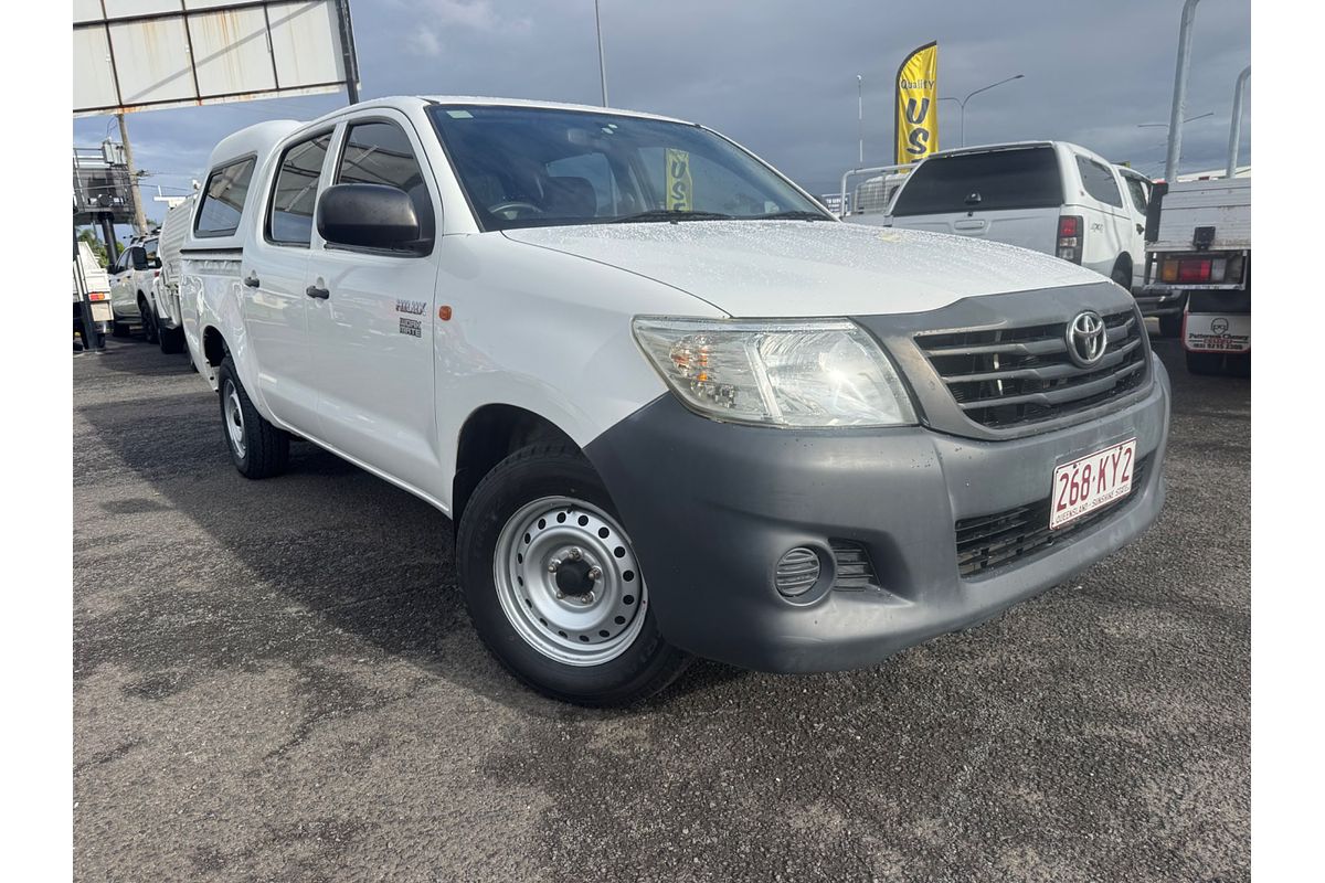 2013 Toyota Hilux Workmate TGN16R Rear Wheel Drive