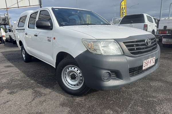 2013 Toyota Hilux Workmate TGN16R Rear Wheel Drive