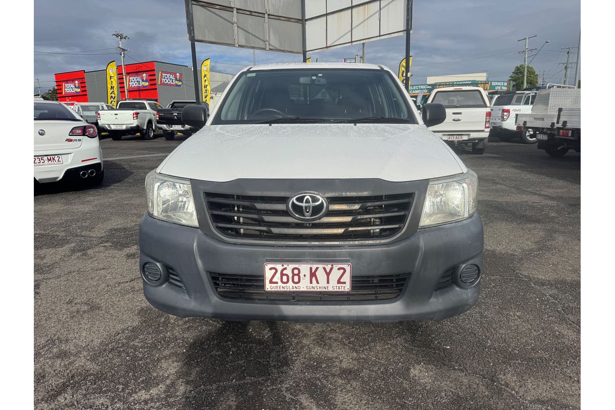 2013 Toyota Hilux Workmate TGN16R Rear Wheel Drive