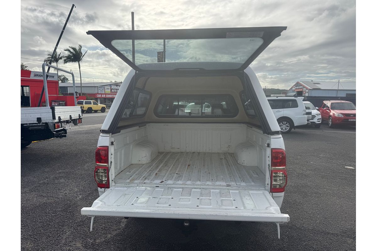 2013 Toyota Hilux Workmate TGN16R Rear Wheel Drive