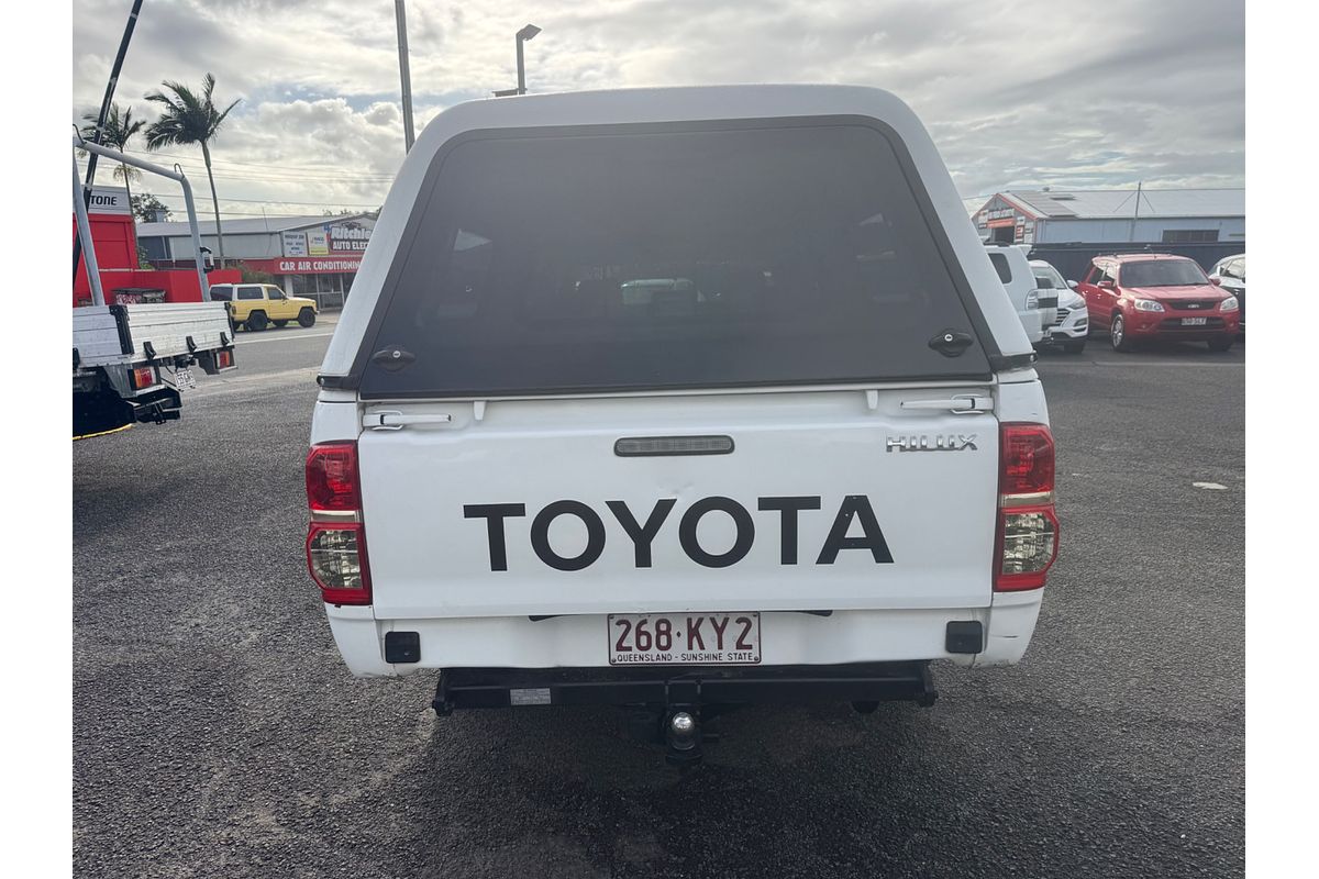 2013 Toyota Hilux Workmate TGN16R Rear Wheel Drive