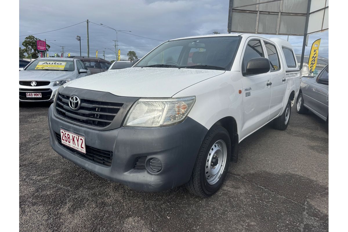 2013 Toyota Hilux Workmate TGN16R Rear Wheel Drive
