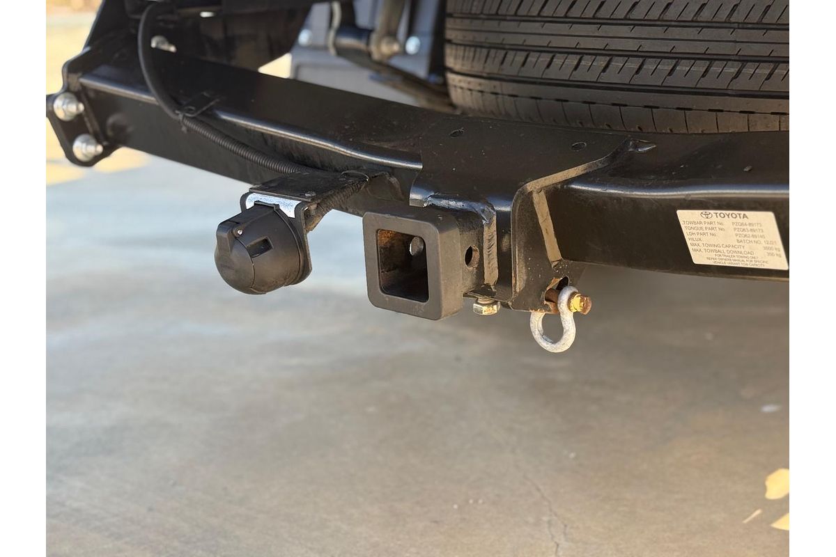 2021 Toyota Hilux Workmate TGN121R Rear Wheel Drive