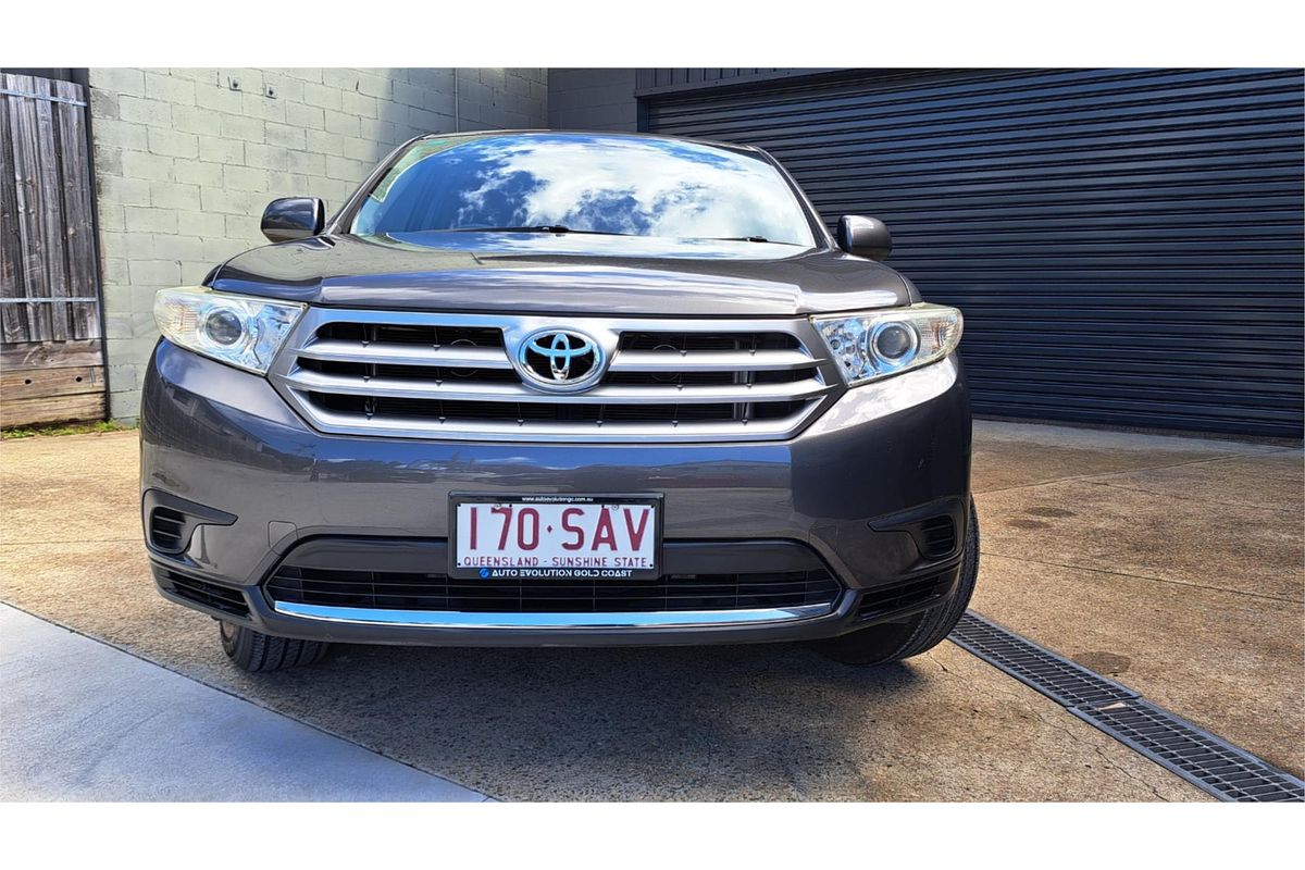 2011 Toyota KLUGER KX-R (4x4) 5 SEAT GSU45R MY11 UPGRADE