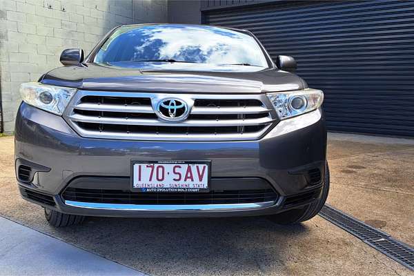 2011 Toyota KLUGER KX-R (4x4) 5 SEAT GSU45R MY11 UPGRADE