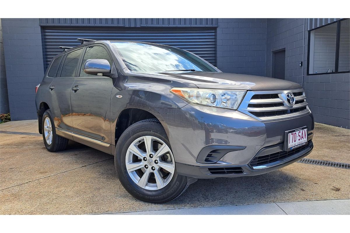2011 Toyota KLUGER KX-R (4x4) 5 SEAT GSU45R MY11 UPGRADE