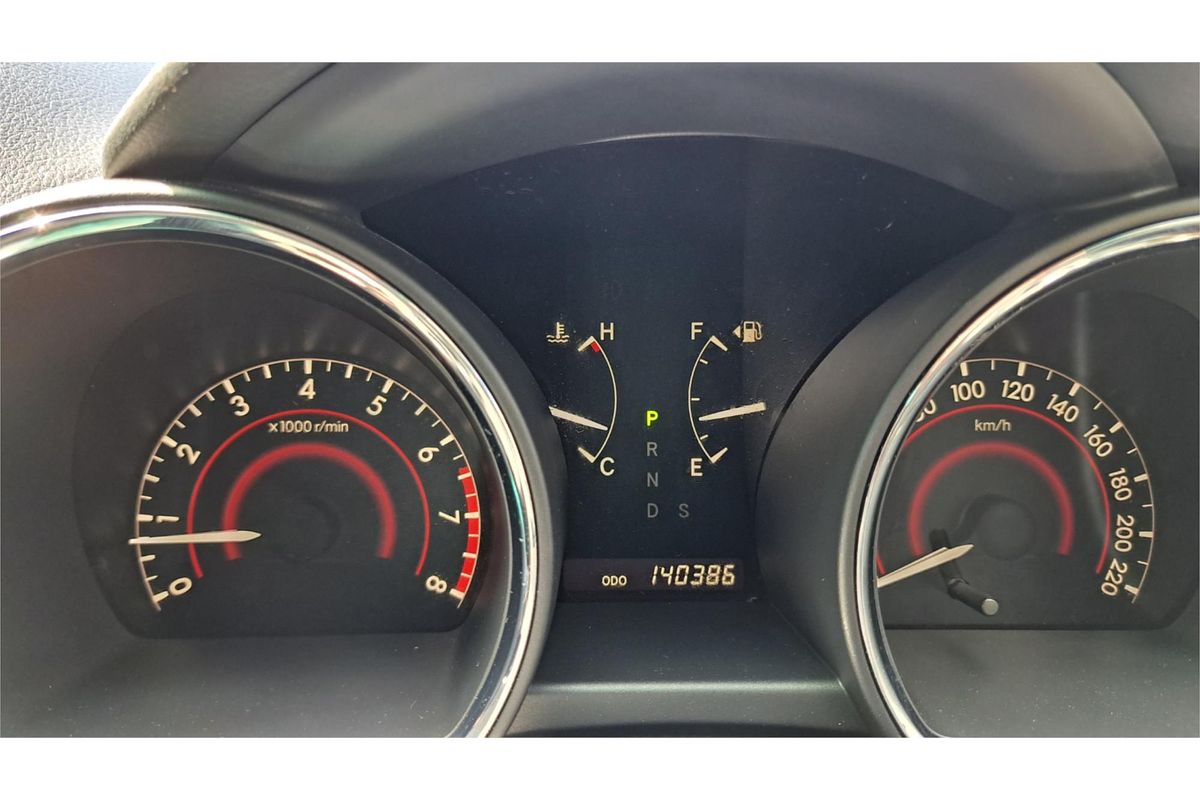 2011 Toyota KLUGER KX-R (4x4) 5 SEAT GSU45R MY11 UPGRADE
