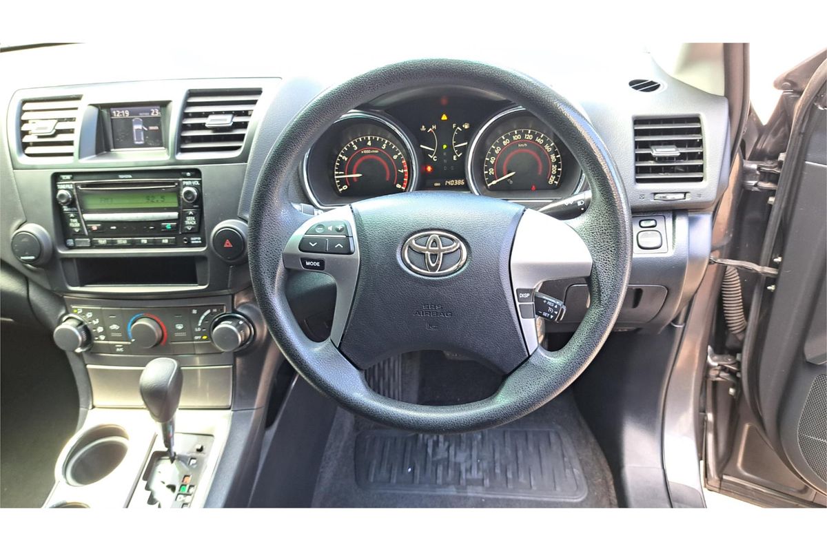 2011 Toyota KLUGER KX-R (4x4) 5 SEAT GSU45R MY11 UPGRADE