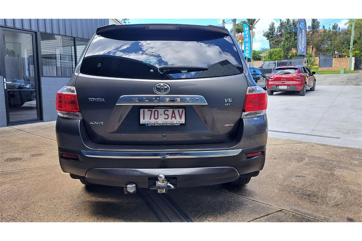 2011 Toyota KLUGER KX-R (4x4) 5 SEAT GSU45R MY11 UPGRADE