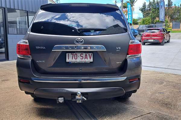 2011 Toyota KLUGER KX-R (4x4) 5 SEAT GSU45R MY11 UPGRADE
