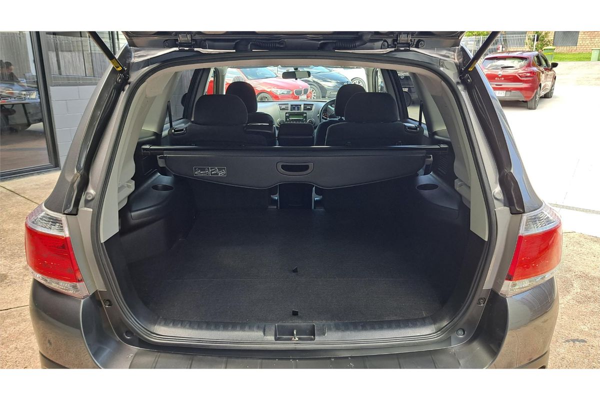 2011 Toyota KLUGER KX-R (4x4) 5 SEAT GSU45R MY11 UPGRADE