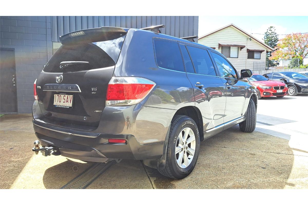 2011 Toyota KLUGER KX-R (4x4) 5 SEAT GSU45R MY11 UPGRADE