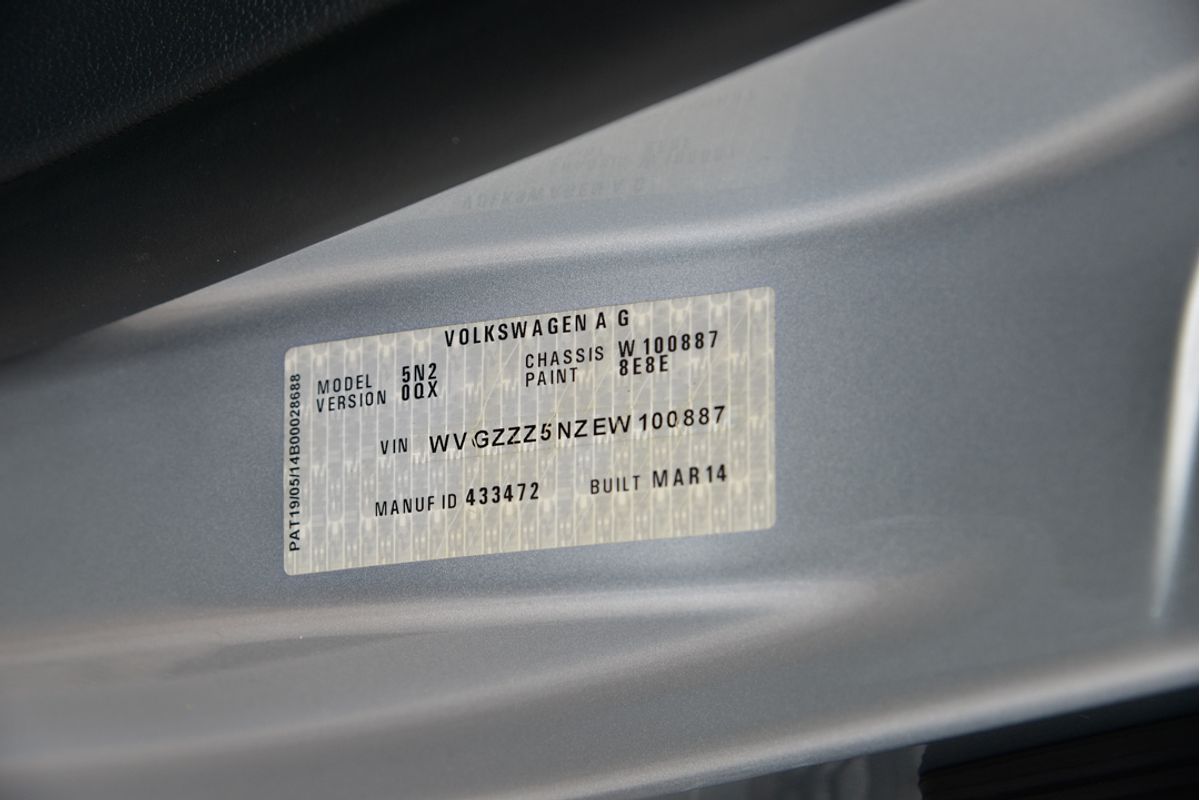 2014 Volkswagen Tiguan 118TSI 5N