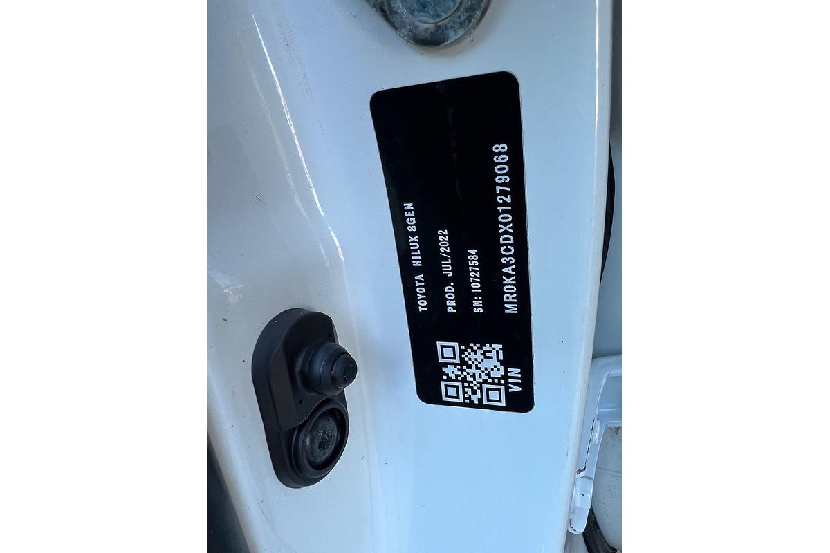 2022 Toyota Hilux SR GUN126R 4X4