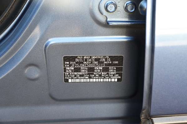 2016 Subaru Forester 2.5i-L S4