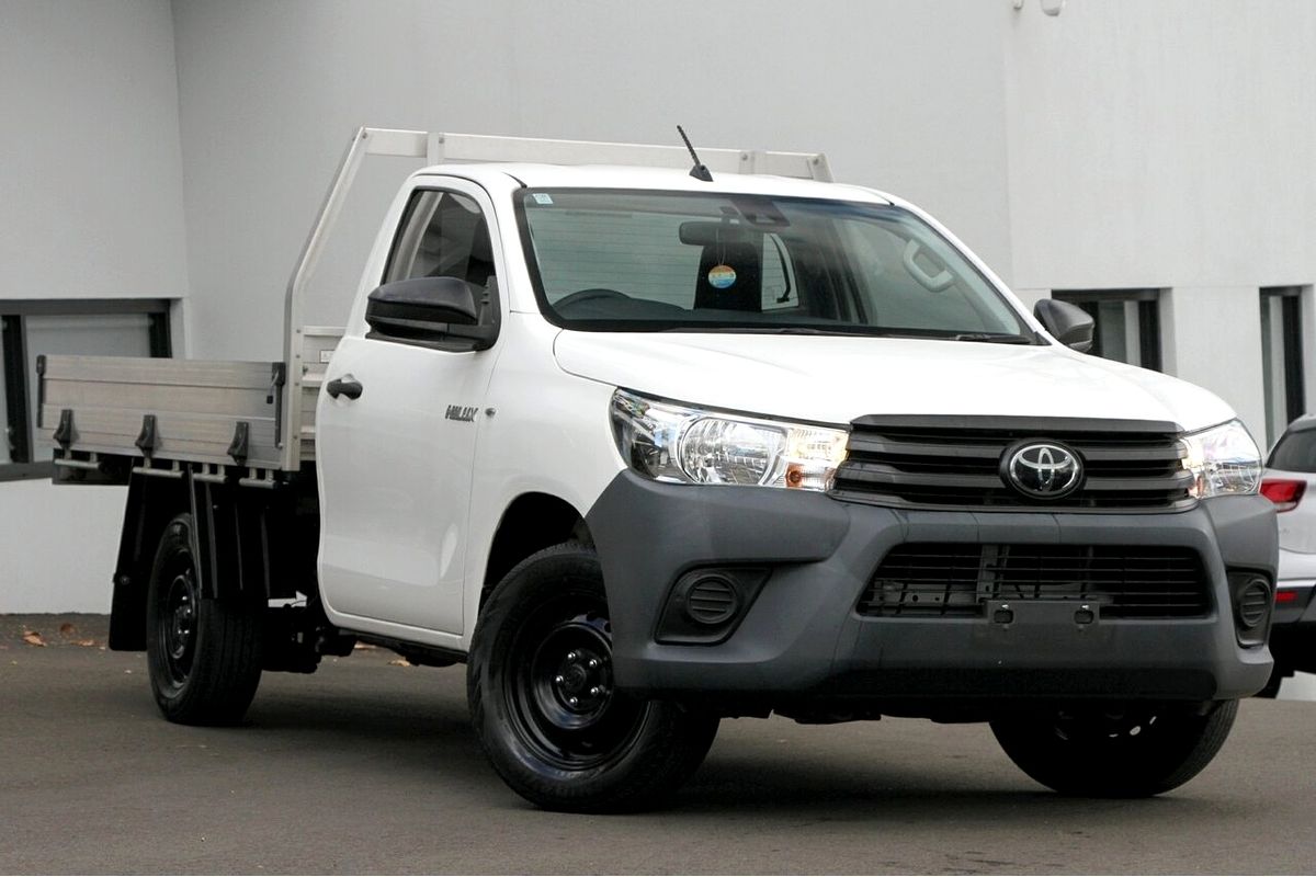 2021 Toyota Hilux Workmate TGN121R Rear Wheel Drive