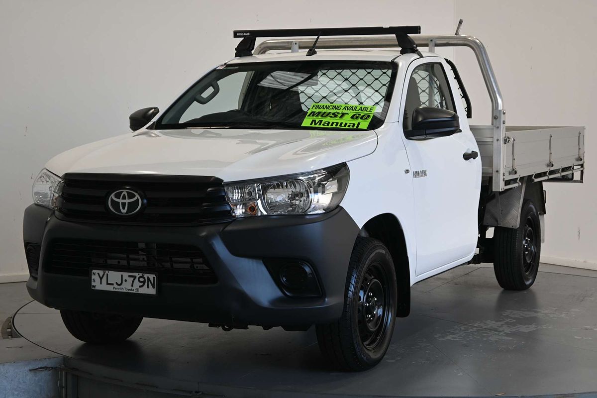 2021 Toyota Hilux Workmate TGN121R Rear Wheel Drive