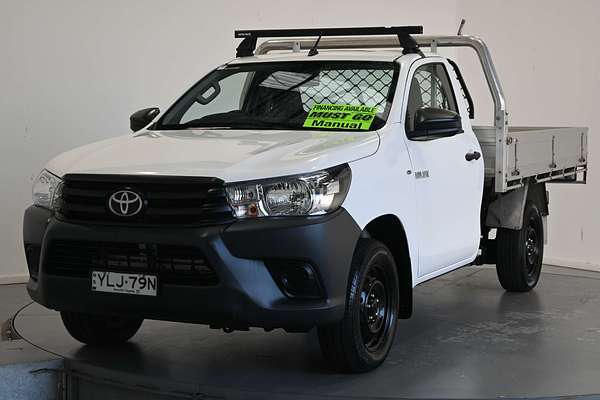 2021 Toyota Hilux Workmate TGN121R Rear Wheel Drive