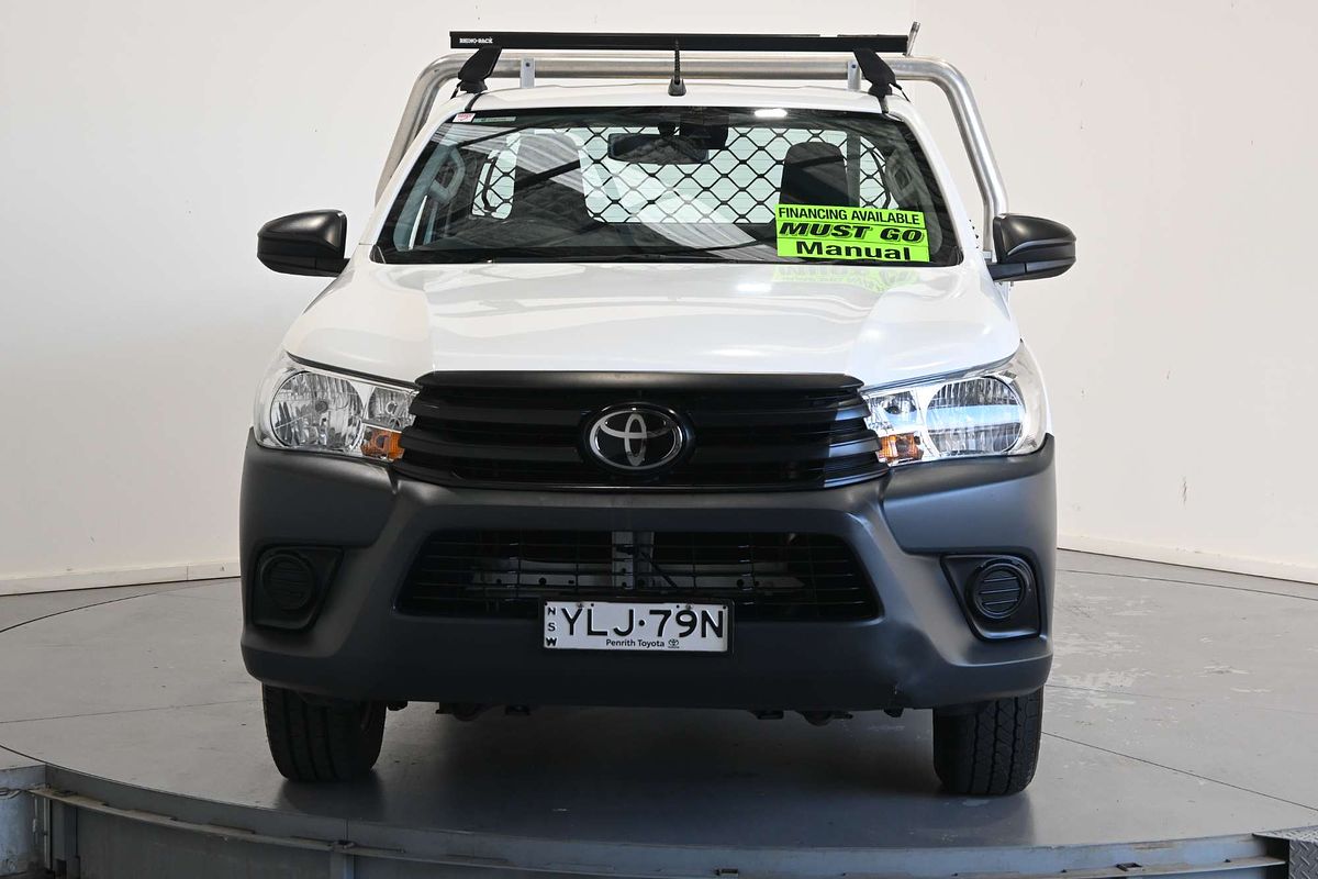2021 Toyota Hilux Workmate TGN121R Rear Wheel Drive