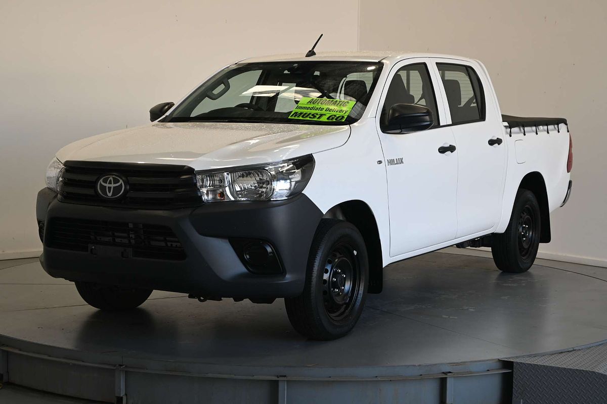 2020 Toyota Hilux Workmate TGN121R Rear Wheel Drive