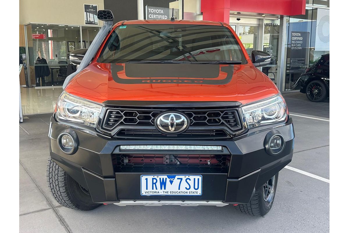 2019 Toyota Hilux Rugged X GUN126R 4X4