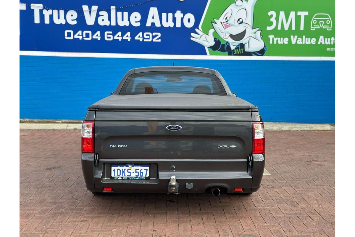2010 Ford Falcon Ute XR6 FG Rear Wheel Drive