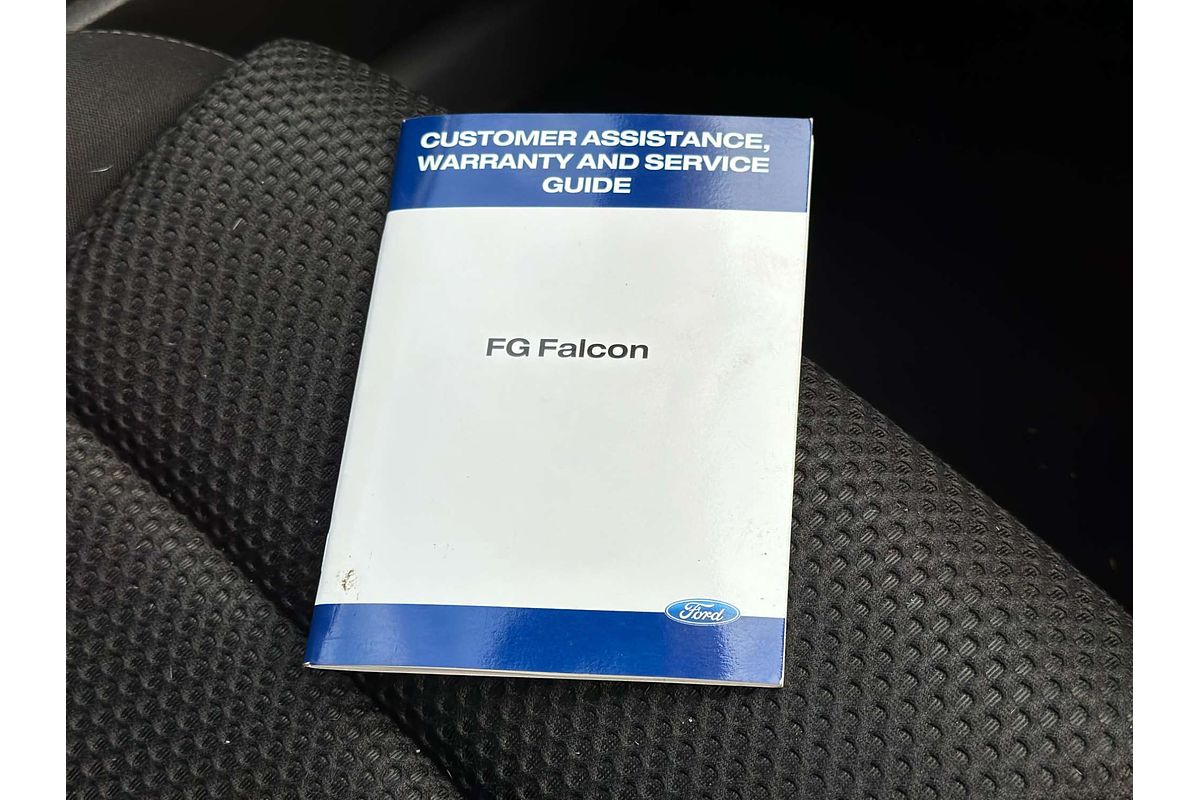 2010 Ford Falcon Ute XR6 FG Rear Wheel Drive
