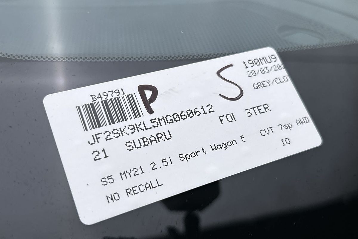 2021 Subaru Forester 2.5i Sport S5