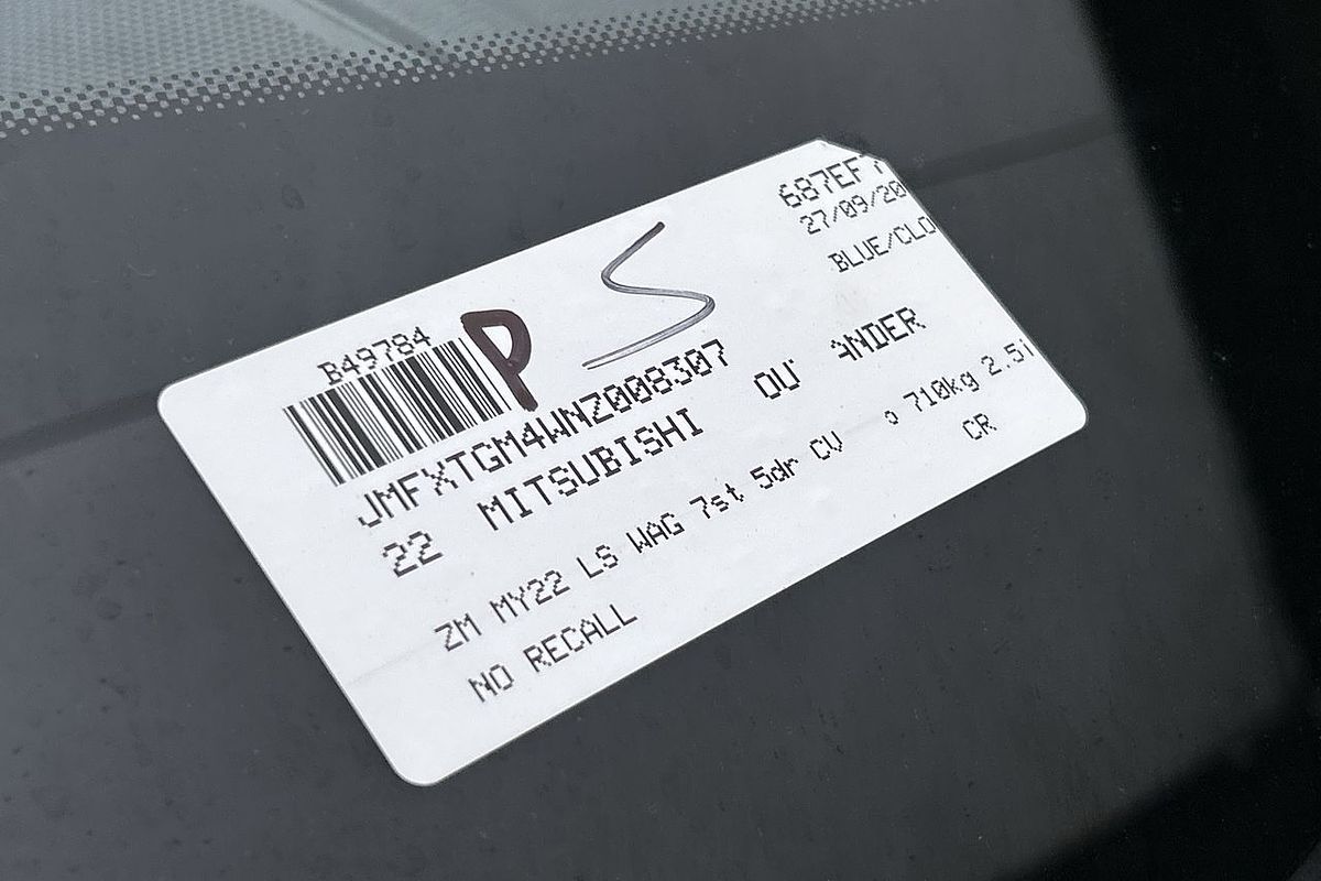 2022 Mitsubishi Outlander LS ZM