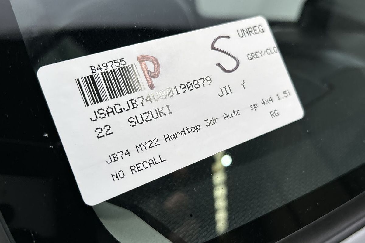2022 Suzuki Jimny GJ