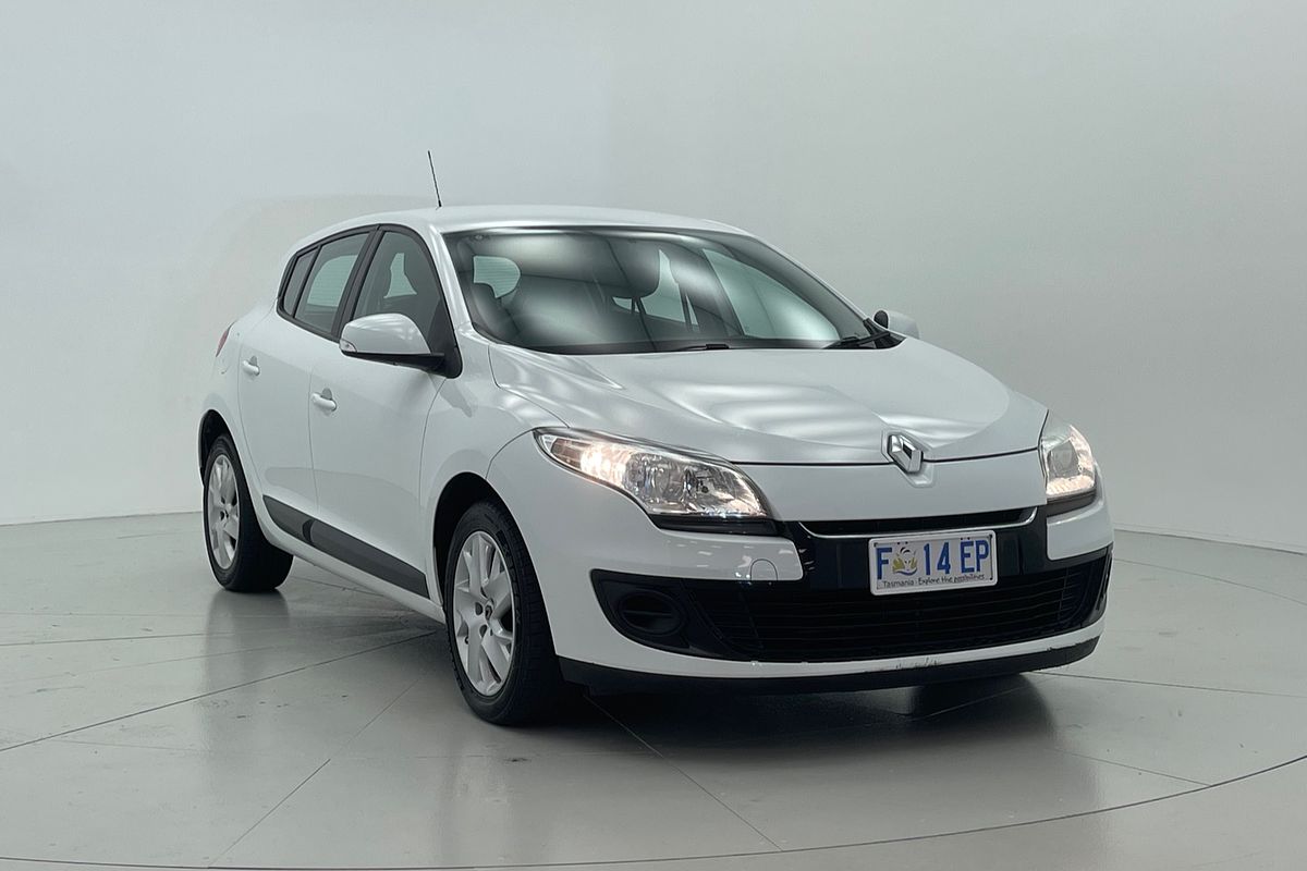 2013 Renault MEGANE EXPRESSION 6 SP MANUAL 5D HATCHBACK T4 