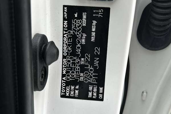 2022 Toyota Landcruiser Prado VX GDJ150R