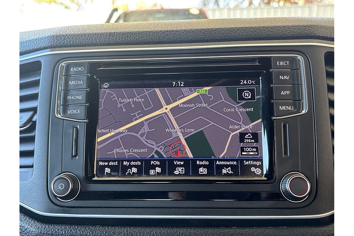 2019 Volkswagen Amarok TDI580 Highline Black 2H 4X4
