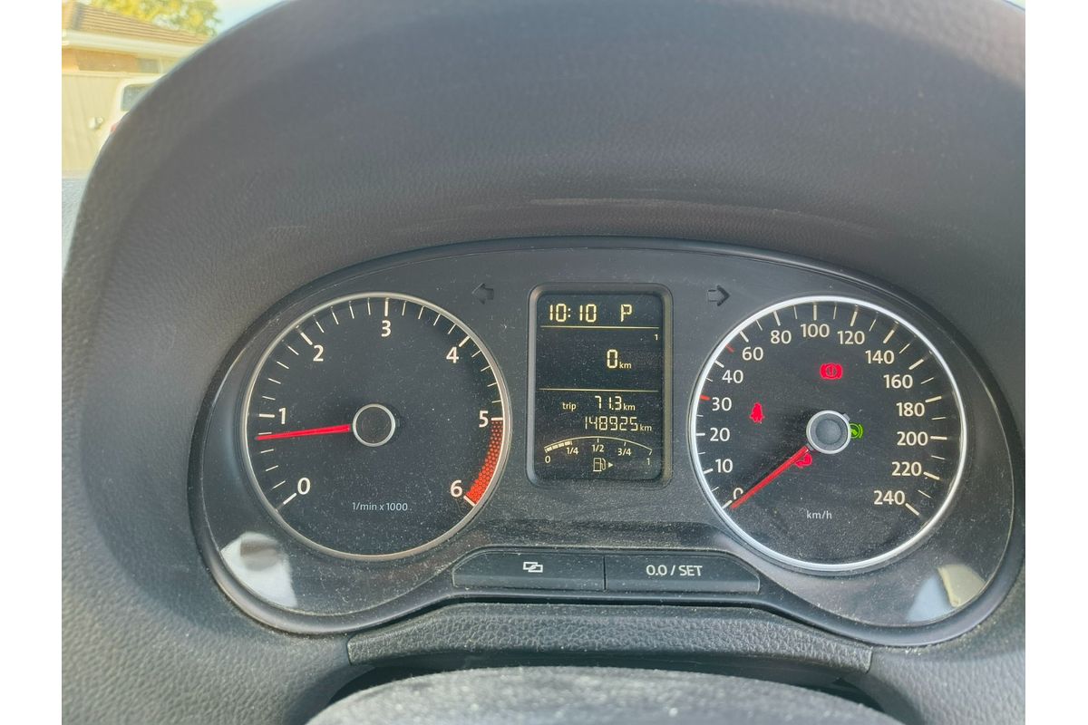 2010 Volkswagen Polo 77TSI Comfortline 6R