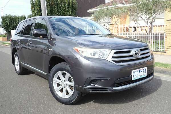2012 Toyota Kluger KX-R (4x4) 7 Seat GSU45R MY11 Upgrade