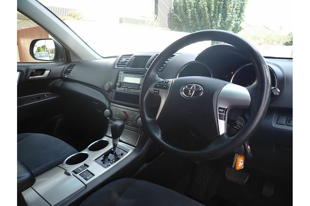 2012 Toyota Kluger KX-R (4x4) 7 Seat GSU45R MY11 Upgrade