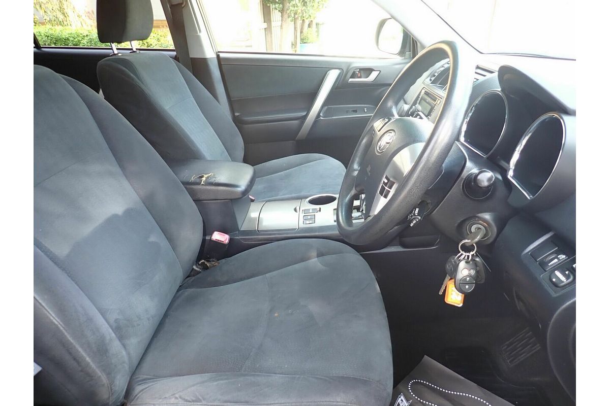 2012 Toyota Kluger KX-R (4x4) 7 Seat GSU45R MY11 Upgrade