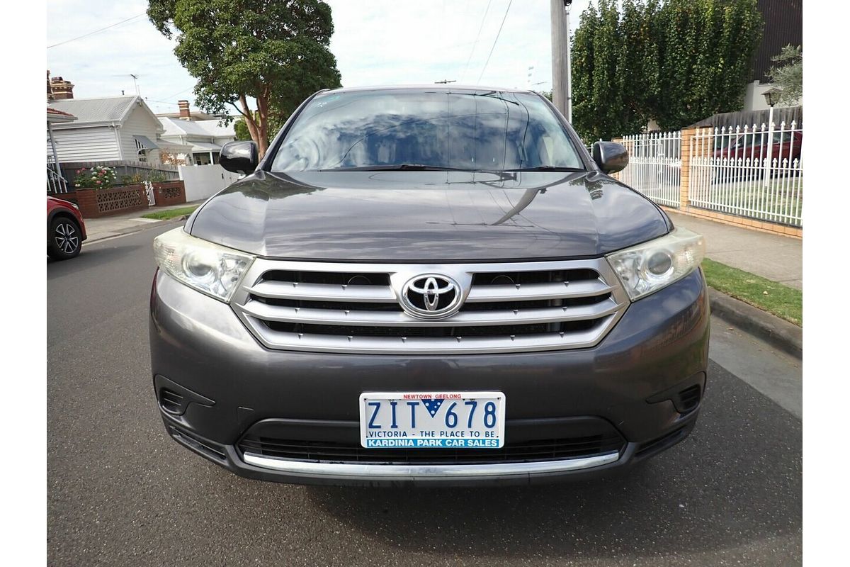 2012 Toyota Kluger KX-R (4x4) 7 Seat GSU45R MY11 Upgrade