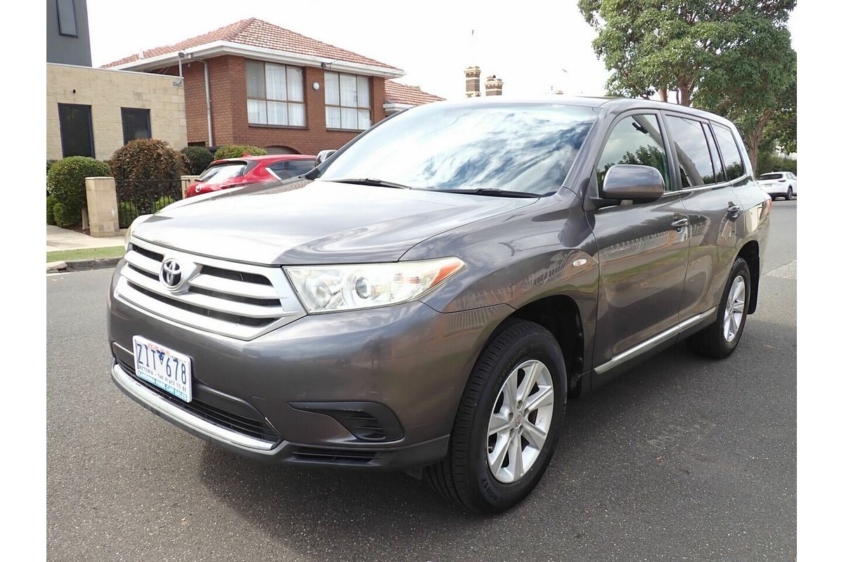 2012 Toyota Kluger KX-R (4x4) 7 Seat GSU45R MY11 Upgrade