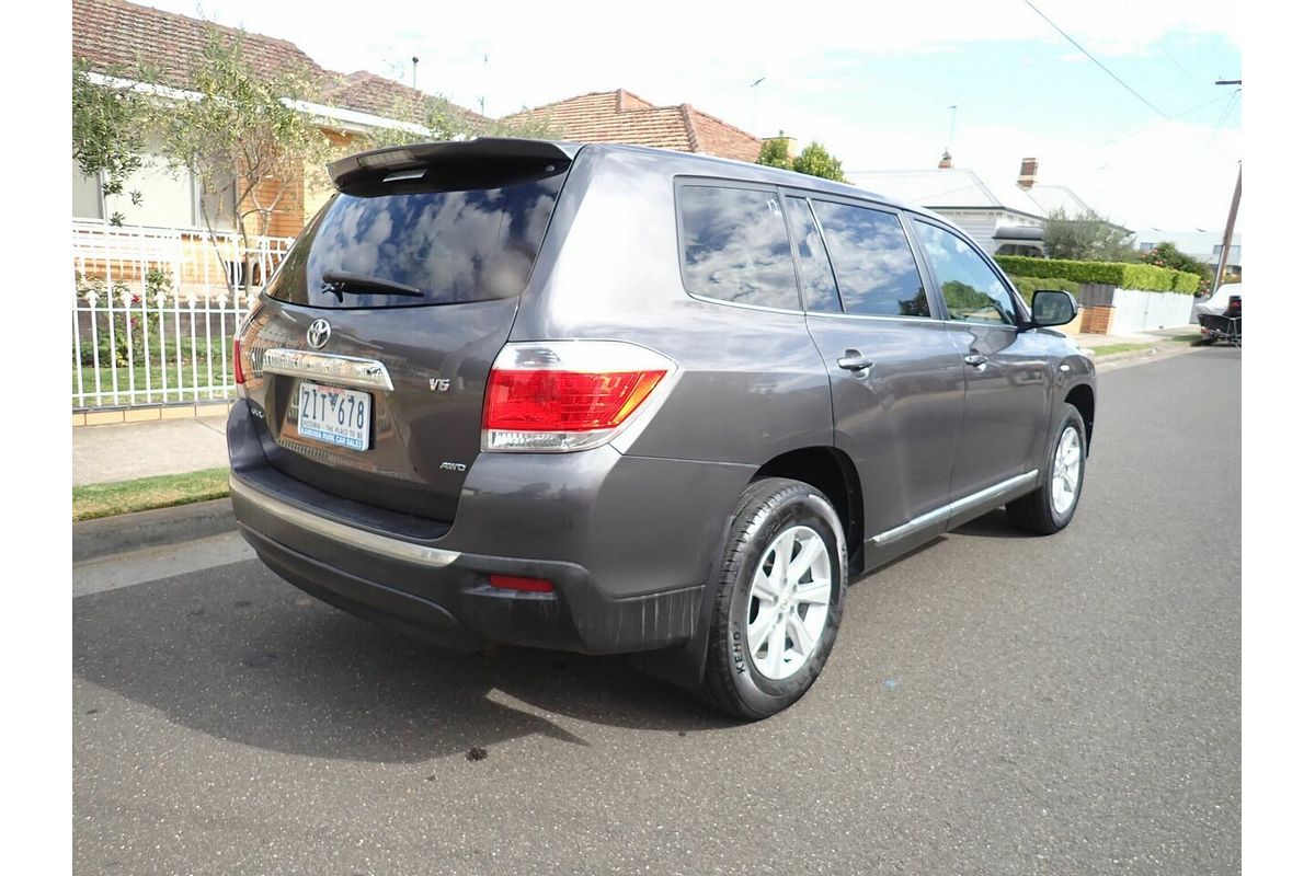 2012 Toyota Kluger KX-R (4x4) 7 Seat GSU45R MY11 Upgrade