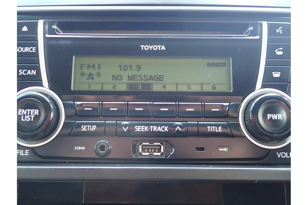 2012 Toyota Kluger KX-R (4x4) 7 Seat GSU45R MY11 Upgrade