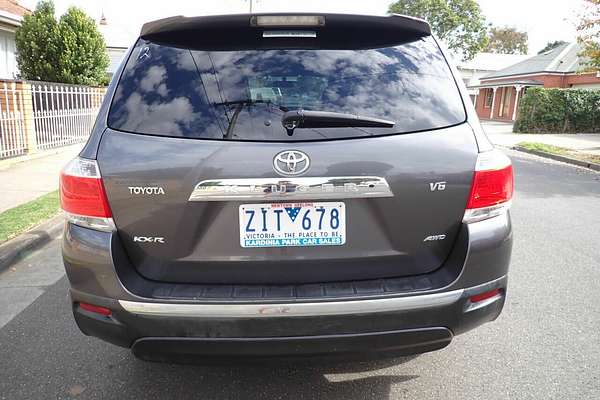 2012 Toyota Kluger KX-R (4x4) 7 Seat GSU45R MY11 Upgrade