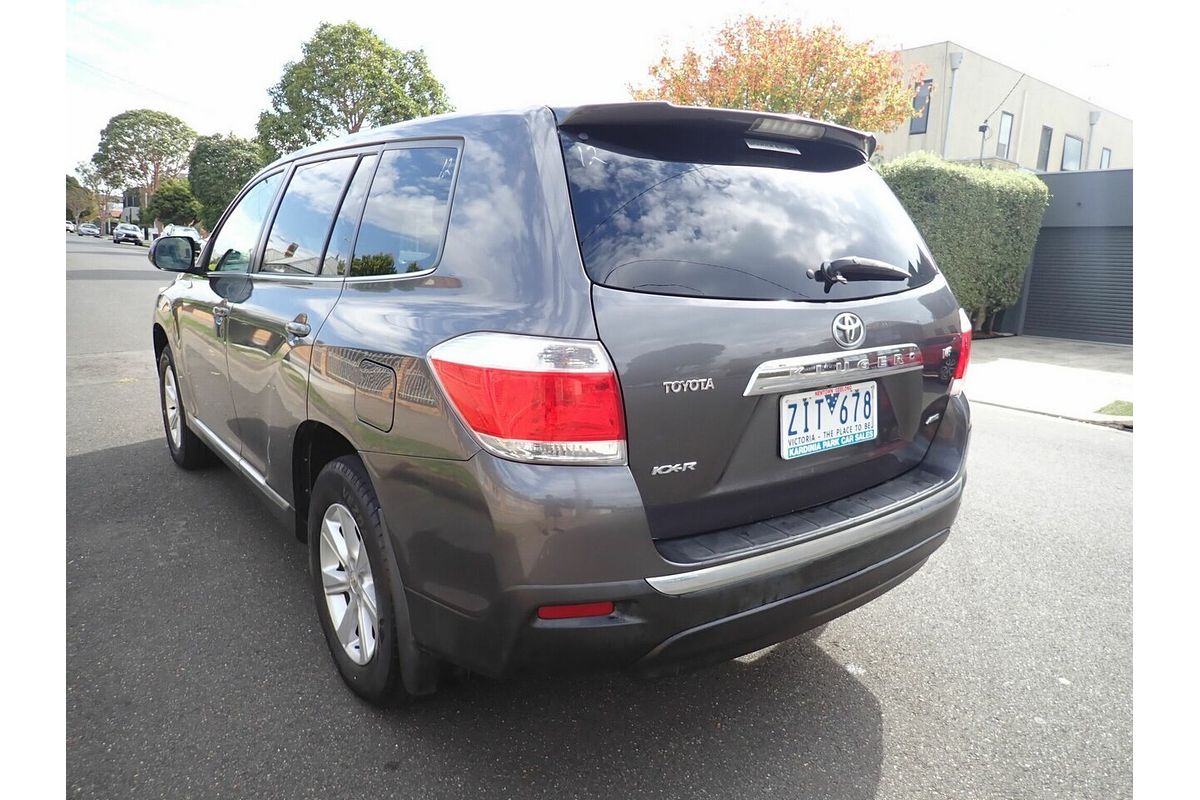 2012 Toyota Kluger KX-R (4x4) 7 Seat GSU45R MY11 Upgrade