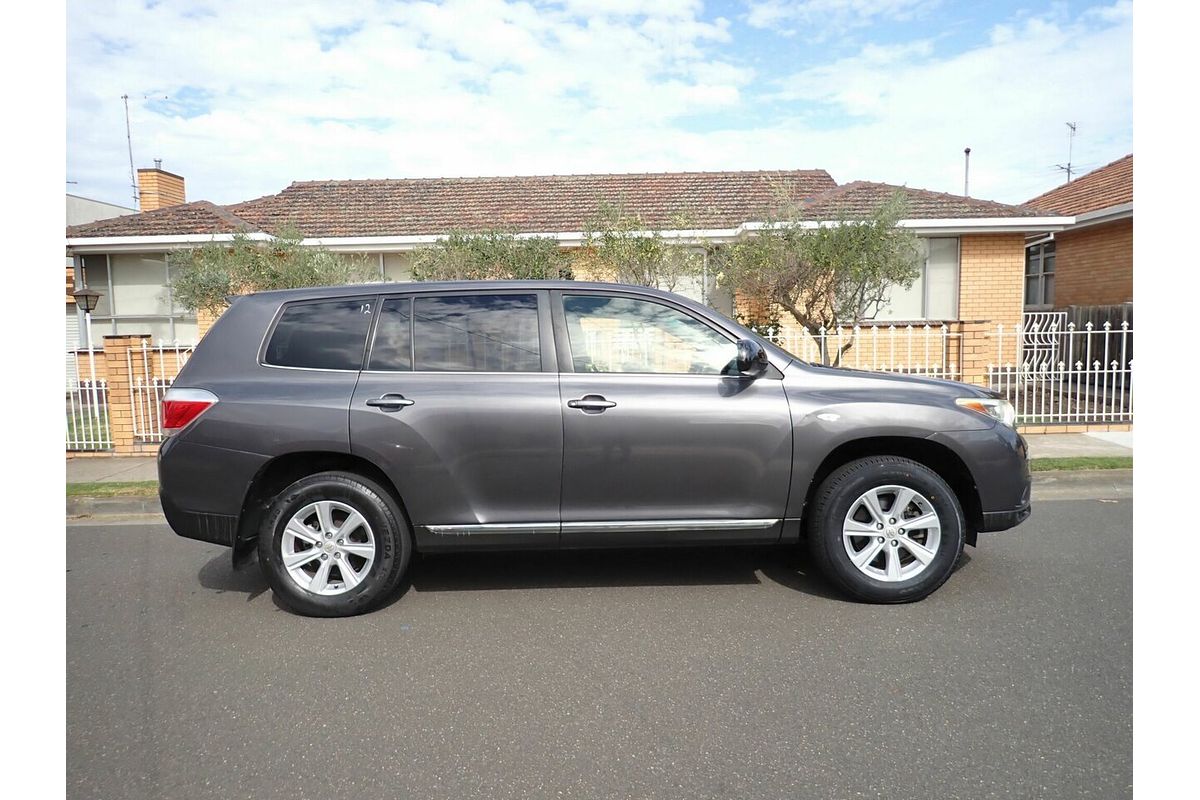 2012 Toyota Kluger KX-R (4x4) 7 Seat GSU45R MY11 Upgrade